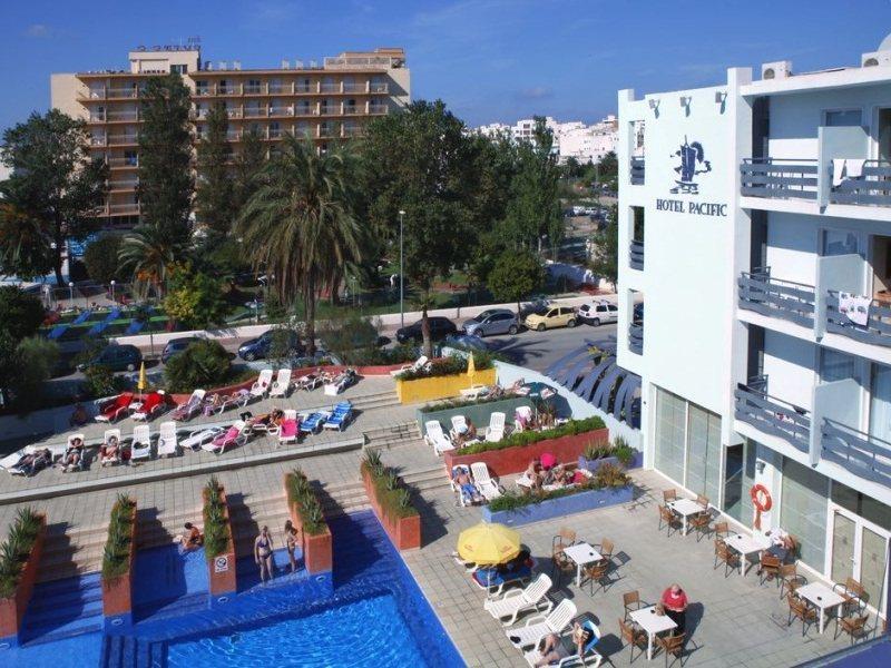 Azuline Hotel Pacific Sant Antoni de Portmany Dış mekan fotoğraf